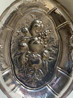 Plateau - Argent 800 - Plateau travaillé à la main, Antiek en Kunst