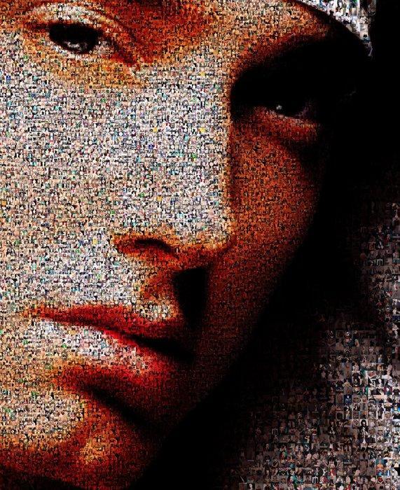 David Law - Crypto Eminem II - Format XL - 60x60, Antiquités & Art, Art | Objets design