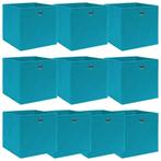 Opbergboxen Babyblauw - 10 stuks | Retour Deal | 40% Kort..., Huis en Inrichting, Overige materialen, Minder dan 50 cm, Verzenden