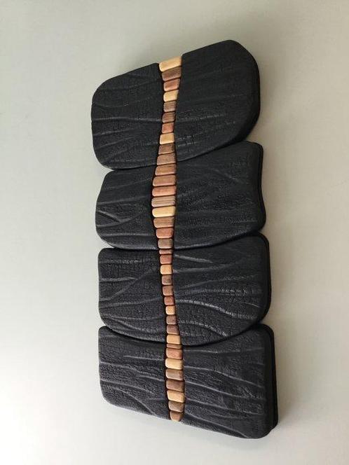 Dominique Dezen - sculptuur, Minéral - 73 cm - Hout - 2025, Antiek en Kunst, Kunst | Designobjecten