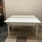 slinger Duo bureau, per blad 160x80 cm, Wit, Huis en Inrichting, Gebruikt, Bureau
