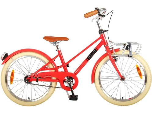 Volare Melody Kinderfiets - Meisjes - 20 inch - Koraal Rood, Fietsen en Brommers, Fietsaccessoires | Fietsstoeltjes, Zo goed als nieuw