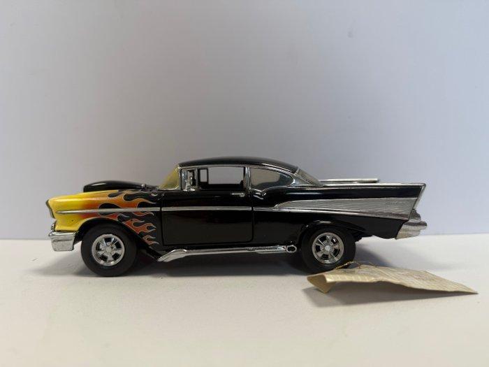 Franklin Mint 1:24 - Modelauto - 1957 Chevy Bel Air Hot Rod, Hobby en Vrije tijd, Modelauto's | 1:5 tot 1:12
