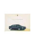 1999 MASERATI QUATTROPORTE EVOLUZIONE INSTRUCTIEBOEKJE