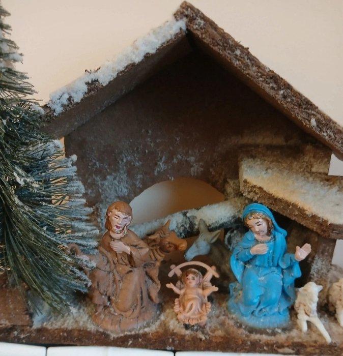 Kerststal - Hout, Diversen, Kerst