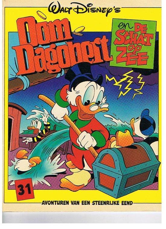 Oom Dagobert 31 en de schat op zee 8710722510030 Walt Disney, Boeken, Overige Boeken, Gelezen, Verzenden