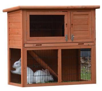 NIEUW - Konijnenhok Bianca 91 x 45 x 80cm beschikbaar voor biedingen