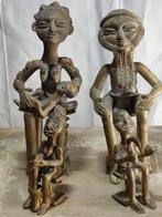 COUPLE ROYAL BENIN - Bénin, Antiek en Kunst
