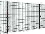 Veiling - Dubbelstaaf hekwerk zwart 2,03 x 25,7m