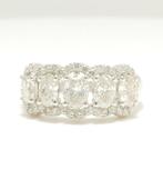 Statement ring - 14 karaat Witgoud -  1.95ct. tw. Diamant