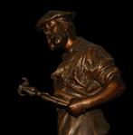 Arthur Waagen (1869-1910) Signé - sculptuur, Allégorie de