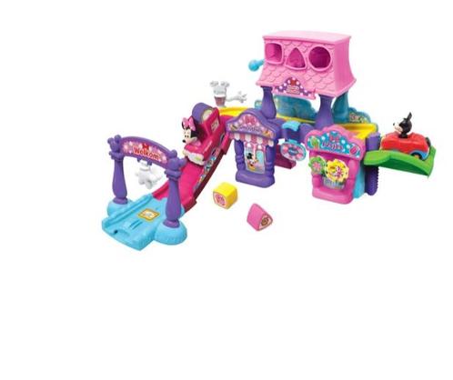 VTech Toet Toet Autos Disney Minnies IJssalon Speelset..., Kinderen en Baby's, Speelgoed | Overig, Nieuw, Verzenden