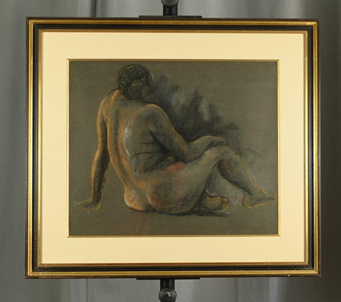 Francisco Zuniga (1912 - 1998) - Nu féminin, Antiek en Kunst, Kunst | Schilderijen | Klassiek