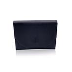 Yves Saint Laurent - Vintage Black Leather YSL Logo Handbag