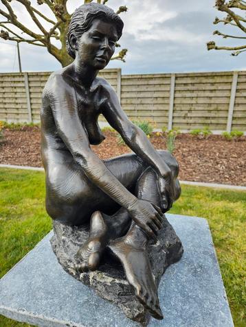 Bronzen kunstbeelden Desmarets, Lothar, Duriez Irénée enz..., Antiek en Kunst, Kunst | Beelden en Houtsnijwerken, Ophalen