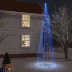 vidaXL Kegelkerstboom 1134 LEDs blauw 230x800 cm, Diversen, Kerst, Verzenden, Nieuw