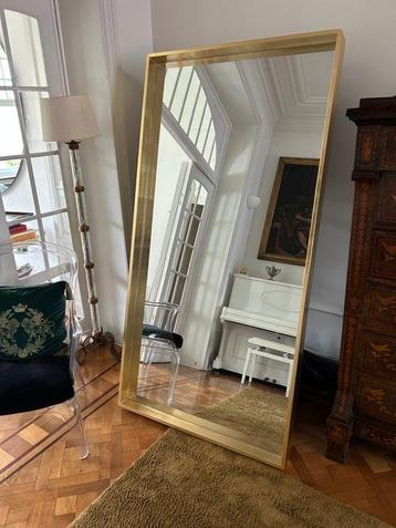 DeutschDesign - Miroir de sol - Bois, Miroir Or beschikbaar voor biedingen