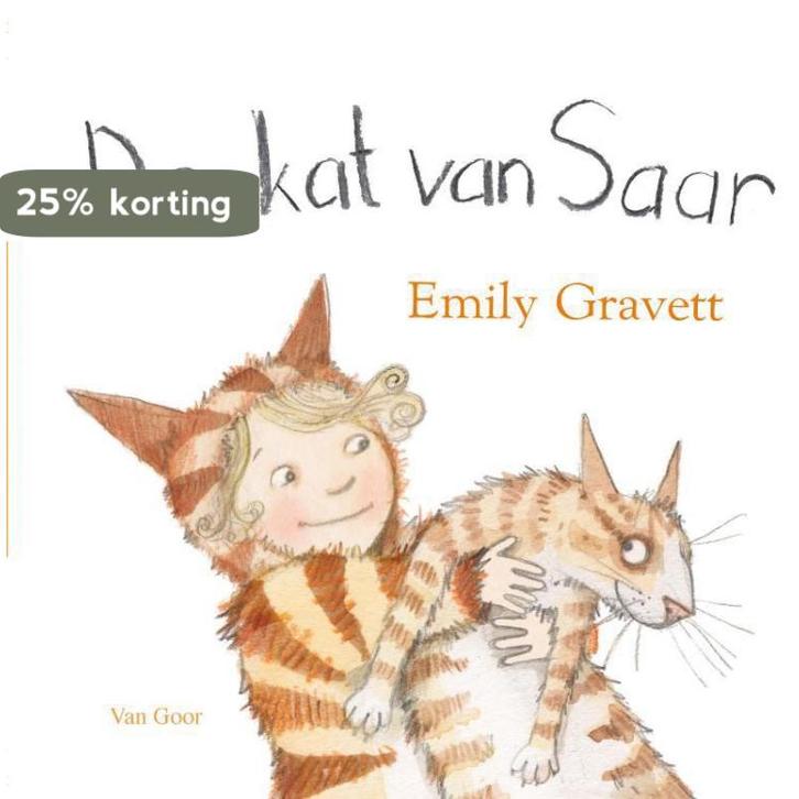 De kat van Saar 9789000314317 Emily Gravett, Boeken, Prentenboeken en Plaatjesalbums, Gelezen, Verzenden