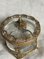 Sieradendoos - Messing, Glas