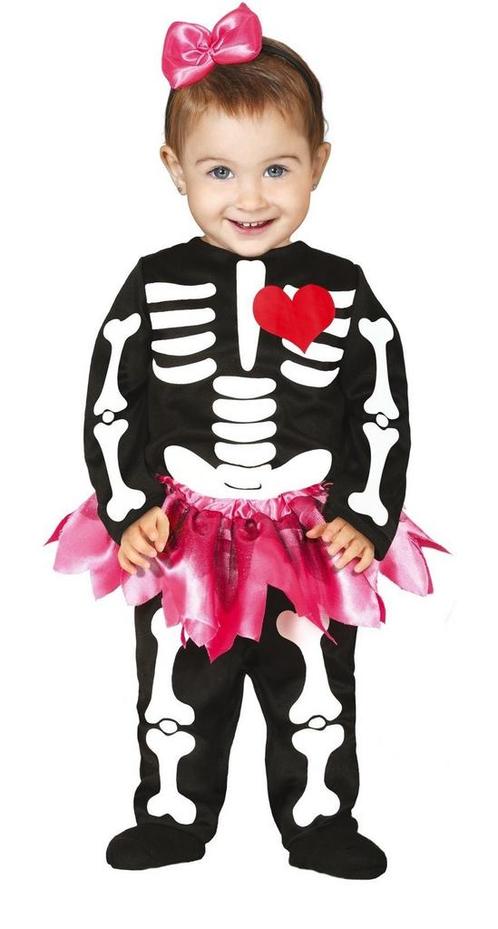 Skelet Halloween Kostuum Baby Tutu, Hobby en Vrije tijd, Feestartikelen, Nieuw, Verzenden