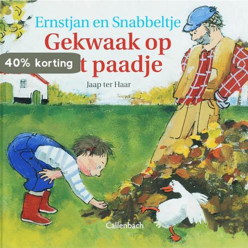 Ernstjan en Snabbeltje Gekwaak op het paadje Gekwaak op het, Boeken, Kinderboeken | Kleuters, Zo goed als nieuw, Verzenden