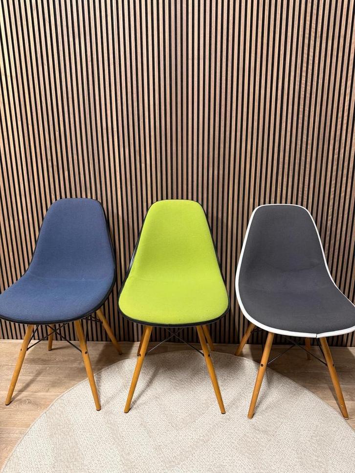 Vitra Eames DSW Kuipstoelen - Met Garantie - Als Nieuw, Maison & Meubles, Chaises de bureau, Envoi