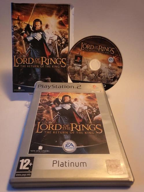 the Lord of the Rings the Return of the King Platinum PS2, Consoles de jeu & Jeux vidéo, Jeux | Sony PlayStation 2, Enlèvement ou Envoi
