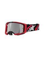 Alpinestars Vision 8 Crossbril Rood/Zwart met Zilveren Spieg, Verzenden, Nieuw met kaartje
