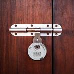 vidaXL Discusloten met sleutels 2 pcs Zilver 7 x 2.3 x 7 cm, Doe-het-zelf en Bouw, Verzenden, Nieuw