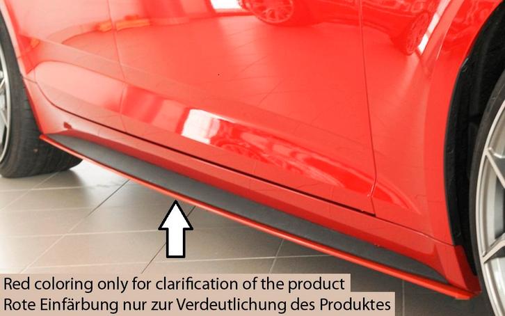 Side skirt aanzetstuk | A5 Cabriolet 17- 2d cab. / A5 Coupé, Auto-onderdelen, Carrosserie, Nieuw, Audi, Verzenden