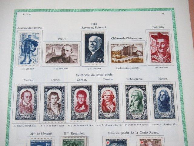 Frankrijk 1950/1953 - volledige verzameling postzegels, Postzegels en Munten, Postzegels | Europa | Frankrijk