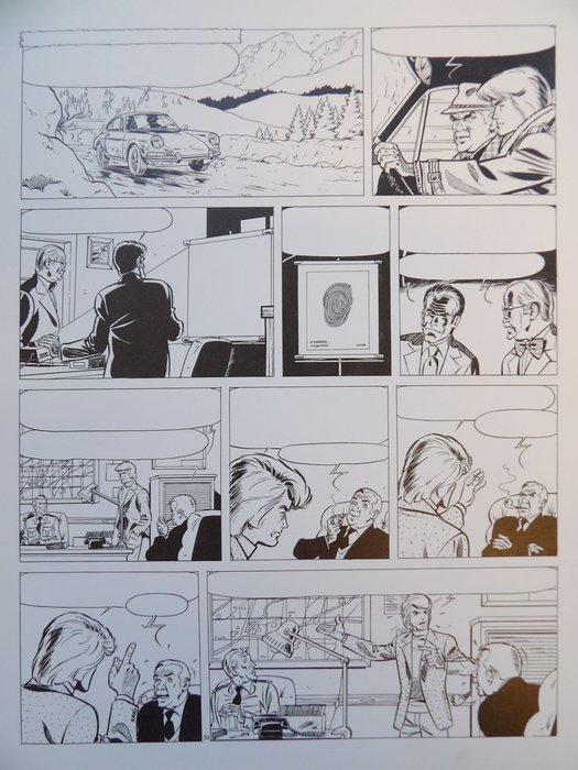 Tibet - 1 x Proefdruk - Ric Hochet 24 - La Piste rouge -, Boeken, Strips | Comics