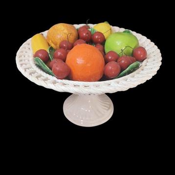 Service de table - Centre de table - Barbotine - Corbeille