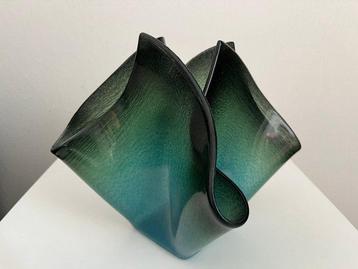 Martine Knoppert - Vaas  - Glas, Antiek en Kunst, Antiek | Glaswerk en Kristal