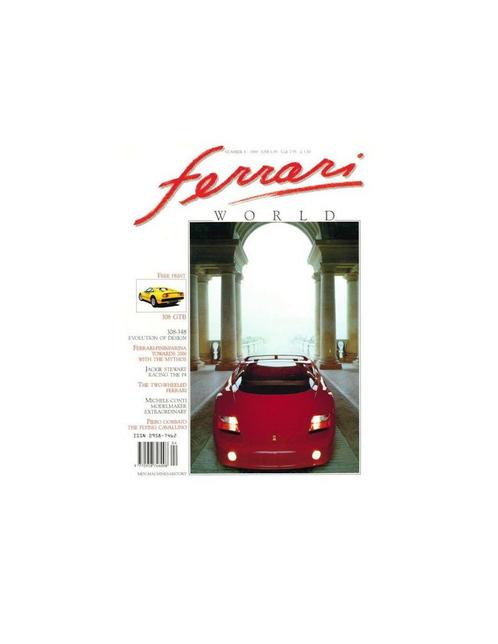 1989 FERRARI WORLD MAGAZINE 4 ENGELS, Livres, Autos | Brochures & Magazines, Enlèvement ou Envoi