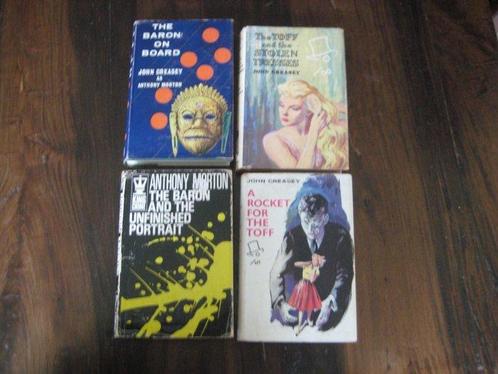 John Creasey - John Creasey / aka Anthony Morton 2x Toff 2x, Antiek en Kunst, Antiek | Boeken en Manuscripten