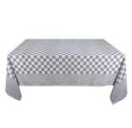 Nappe Carreaux Noir et Blanc 140x240cm 100% Coton - Treb WS, Verzenden