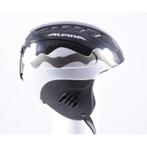 48 49 50 51 52 skihelm/snowboardhelm ALPINA CARAT Black/silv, Sport en Fitness, Skiën en Langlaufen, Overige merken, Gebruikt