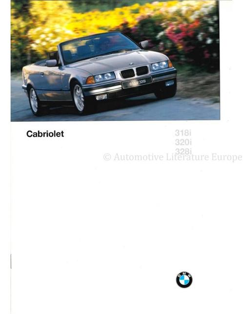 1996 BMW 3 SERIE CABRIOLET BROCHURE FRANS, Livres, Autos | Brochures & Magazines