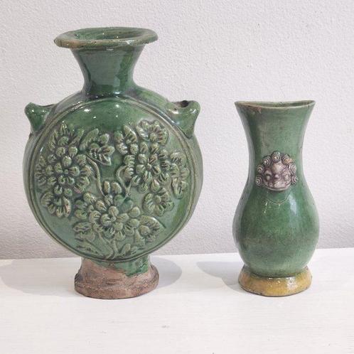 Vase - Céramique, Porcelaine - Chine - Dynastie Qing, Antiek en Kunst, Antiek | Overige Antiek