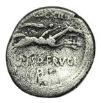 République romaine. L. Calpurnius Piso L.f. L.n. Frugi, 90