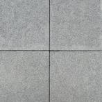 Natuurstenen tegels Pepperino Dark-gebouchardeerd- 40x40x2cm, Tuin en Terras, Ophalen, Nieuw, Terrastegels, Natuursteen