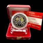 Autriche. Silver Proof .999 Coloured 1 OZ. 1½ Euro (Vienna