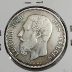 België. Leopold II. 5 Francs 1870 (Zonder minimumprijs), Postzegels en Munten