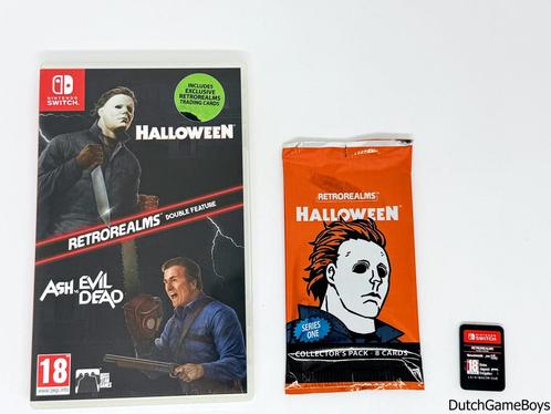 Nintendo Switch - RetroRealms Double Feature - Halloween And, Games en Spelcomputers, Games | Nintendo Switch, Gebruikt, Verzenden