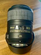 Nikon Micro-Nikkor AF-S 85mm f 3,5G ED VR Prime lens, Audio, Tv en Foto, Nieuw