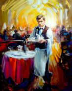 Jurij Frey - Café, Paris (Collection 2025), Antiek en Kunst