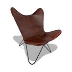 Fauteuil - chaise papillon - Cuir, Métal - chaise papillon, Antiquités & Art