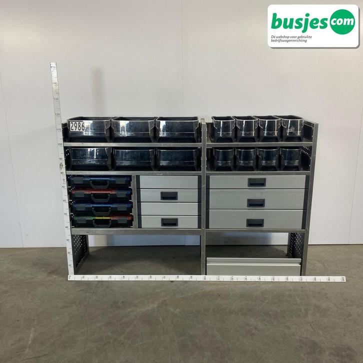 Aluca bedrijfswageninrichting 1745x420x1180mm (2986), Auto-onderdelen, Overige Auto-onderdelen, Gebruikt, Verzenden