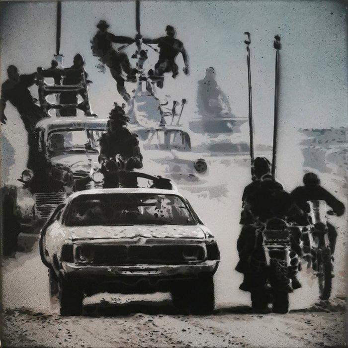Docteur Bergman - Mad Max, Antiek en Kunst, Kunst | Schilderijen | Modern